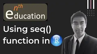 Using seq() in R  | Generating sequences | R Studio