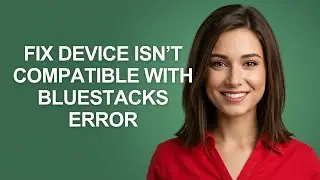 Fix Device Isn’t Compatible With Bluestacks Error - AshleyHowTo