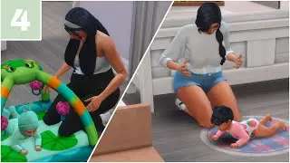 2 infants = pure CHAOS | Ep. 4 | Sims 4 100 baby challenge