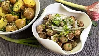 Класс! Маринованные запеченные шампиньоны