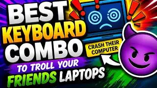 Best Keyboard Shortcut Combo to TROLL Your Friends Laptop (Windows)