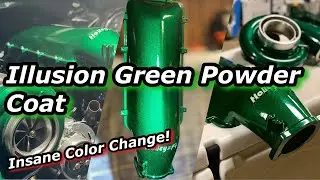 Was Not Expecting This! We FIXED The Powder Coat (Looks INCREDIBLE) - Illusion Green