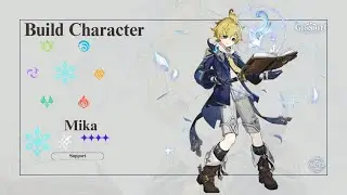 FAST GUIDE MIKA GENSHIN IMPACT JUST 1 MINUTE