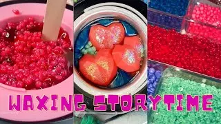 🌈✨ Satisfying Waxing Storytime ✨😲 