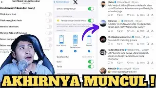 Cara Memunculkan Notifikasi Komentar X Twitter !