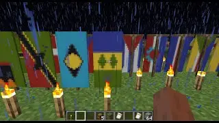 Minecraft Flag Banner Tutorial: Saint Vincent and the Grenadines - SRPFC