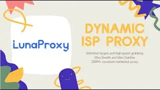 lunaproxy croxy proxy affiliate, new dynamic ISP proxy online, free registration trial