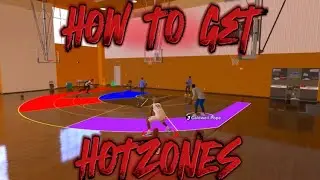 NBA 2K25 HOW TO GET YOUR HOT ZONES QUICK AND EASY #nba #nba2k #nba2k25