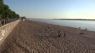 Волга   Закат