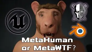 Demo | Default MetaHuman Kristofer Transformed to Majestic Beast with MetaReforge