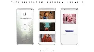 How to use Lightroom Premium Presets App by TechDock