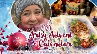 Artsy Advent Calendar 2020: December 24th Flip Through & Seasons Greetings