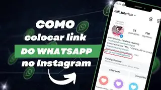 COMO COLOCAR LINK DO WHATSAP NO PERFIL DO INSTAGRAM