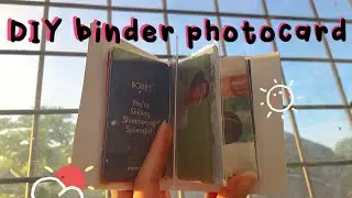 DIY COLLECT BOOK (KPOP PHOTOCARD)