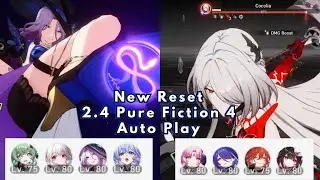 HSR New 2.4 Pure Fiction 4 Auto Play Jade Counter & Acheron feat Himeko