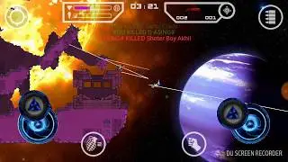 Mini Militia CTF 4 vs 4 match (Colourful Mod By DZ...) Outpost Map