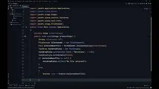 JavaFX FileChooser DialogBox