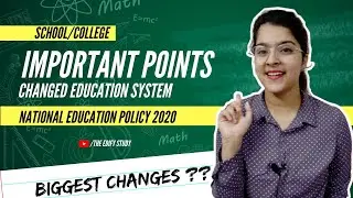Most IMPORTANT Points - New Education Policy 2020 | NEP |  The Edify Study