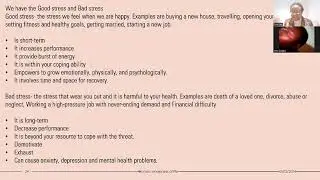 Women Wholeness of life webinar part 3