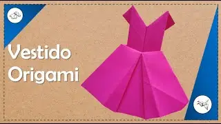 Vestido de Papel👗 - IDEA ORIGAMI✅