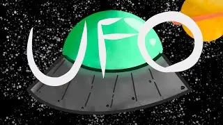 Drawing a UFO.(procreate)