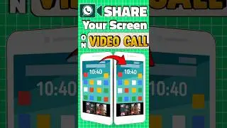 How to SHARE SCREEN on WhatsApp's Video Call 📷📲 || SCREEN SHARE 🔥 || 
