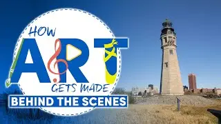 BEHIND THE SCENES | UB artists are bringing new life to the lighthouse!