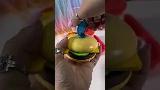Pretendables Burgers 🍔 and Fries 🍟 #asmr #burger #fries