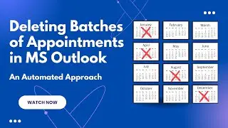 How to Automate Outlook Appointment Deletion with Excel VBA: Step-by-Step Tutorial