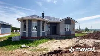Одноэтажный эркерный дом 107 кв. с продуманной планировкой