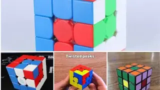 Four awesome new pattern in Rubik's cube #subscriber #cube #rubikcube #video