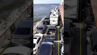 RV Ferry Rides! - Taking the Rig on the Galveston/Port Bolivar Ferry