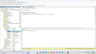 cara membuat database dan tabel di sqlserver query sederhana