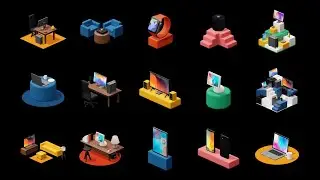 Isometrica 3D Illustrations Constructor