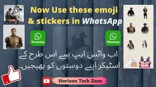 How to use third party Emoji stickers in WhatsApp 