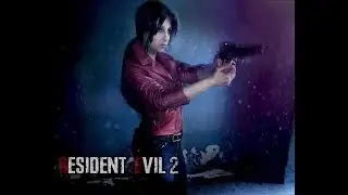 Claire Redfield jugando al Resident Evil 2 Remake Demo