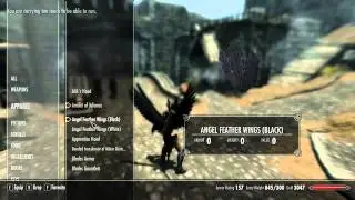 Wings For Your Character In Skyrim?
