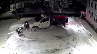 Snow Plowing 201: White Gold #doinwork #basicdudestuff #keenenh #capcut #editing