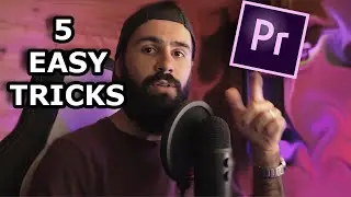 5 EASY Tricks On PremierePro that YOU SHOULD Know!