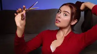 Re PAPASITO | Tu compañera de cuarto te hace corte y masaje  | ASMR