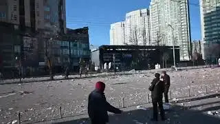 Ukraine war footage||Russia Ukraine war crisis|Locals People capture this scene