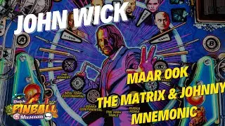 De nieuwe Stern John Wick in het Dutch Pinball Museum