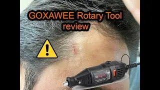 GOXAWEE Rotary Tool Kit review - 140pcs - dangerous tool