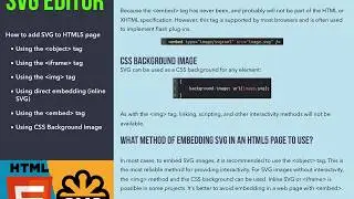 5.  How to add SVG to HTML 5?