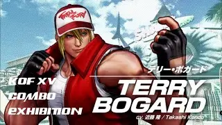 KOF XV Terry Combo Exhibition