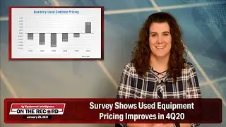 Survey Shows Used Equipment Pricing Improves in 4Q20