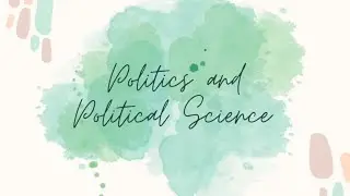 Politics and Political Science | BA/MA Political Science | Introduction |