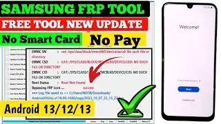 How To FRP Remove All Samsung 2023 With FRP Tool Android 12 13 solution Adb enable Fail...