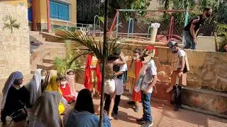 Representación del Via Crucis