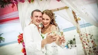 Свадьба в Доминикане на пляже хуанье видео